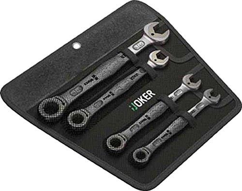 

Wera combination ratchet wrench set inch set of 4 133650
