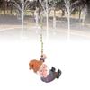 Gnome Figurine Resin Vivid Funny Rlistic Climbing Gnome Statue for Home Garden Courtyard