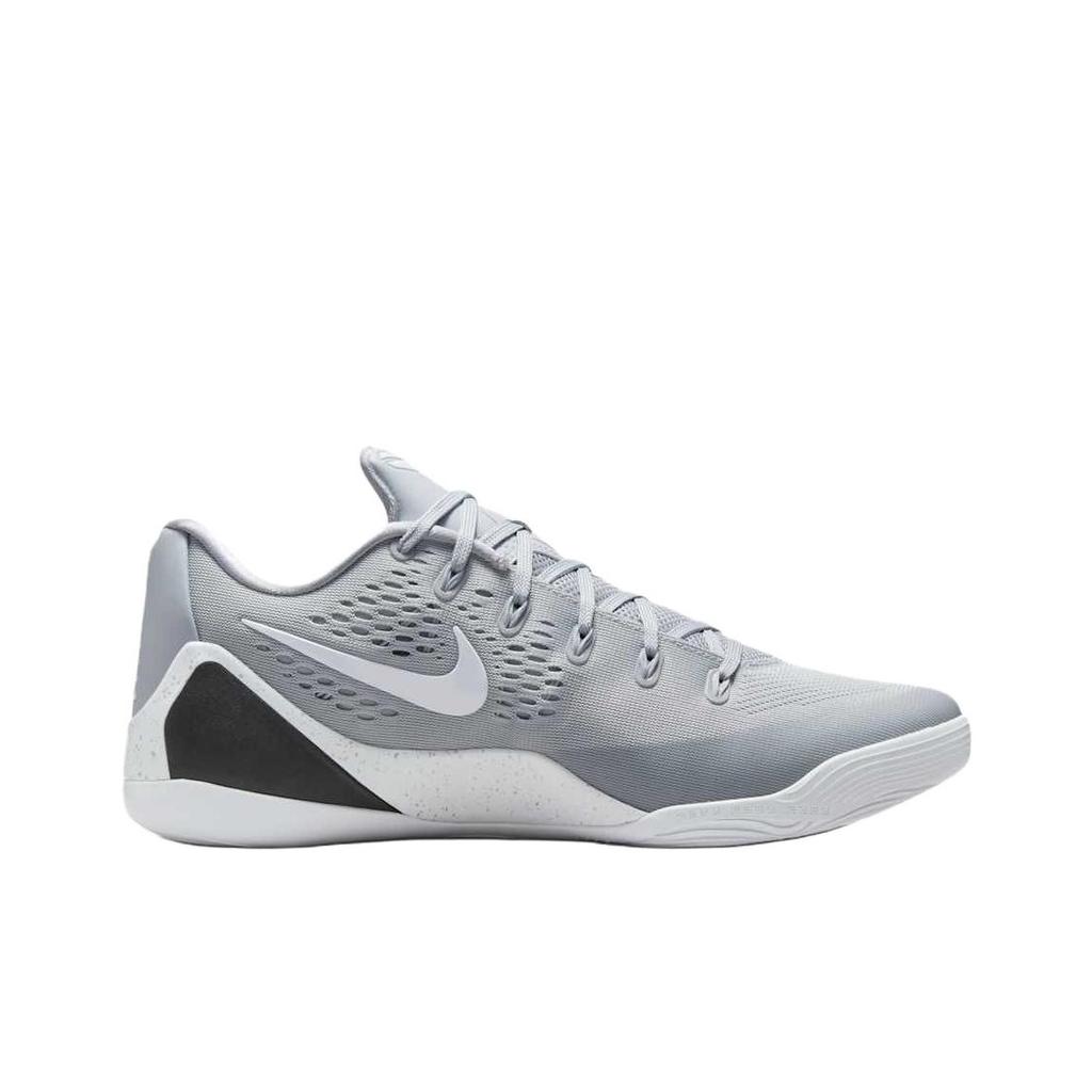 Nike Kobe 9 EM Protro TB Ulvegrå Unisex Sneakers Hvit IH1401-001