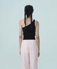 REST&RECREATION One Shoulder Sleeveless - Black