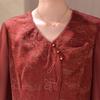 New Summer Seven-Sleeve Chinese Style Mid-Aged Women's Wear