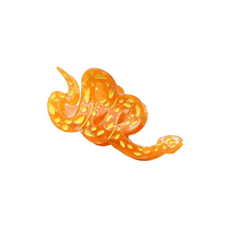 Acetic Acid Acetate Hair Claw Exquisite Shark Clip Creative Snake Hair Clip  Daily