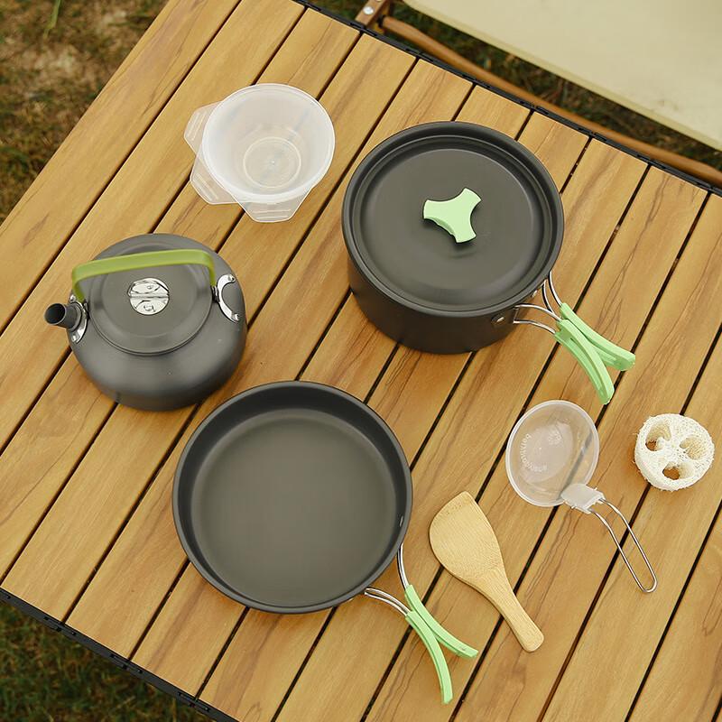ZISIZ Outdoor Camping Cookware Set