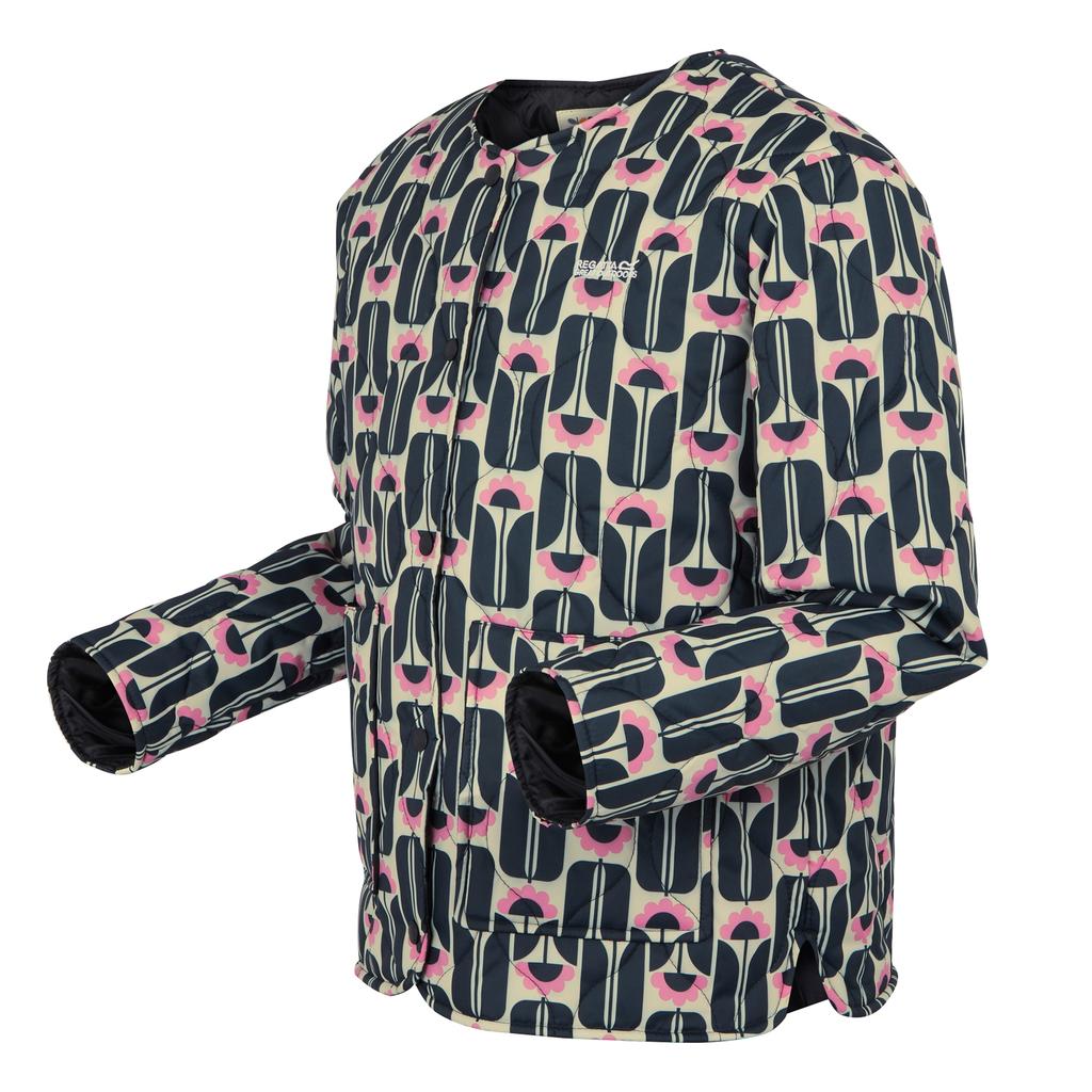 Regatta Womens/Ladies Orla Kiely Tall Flowers Quilted Summer Jacket