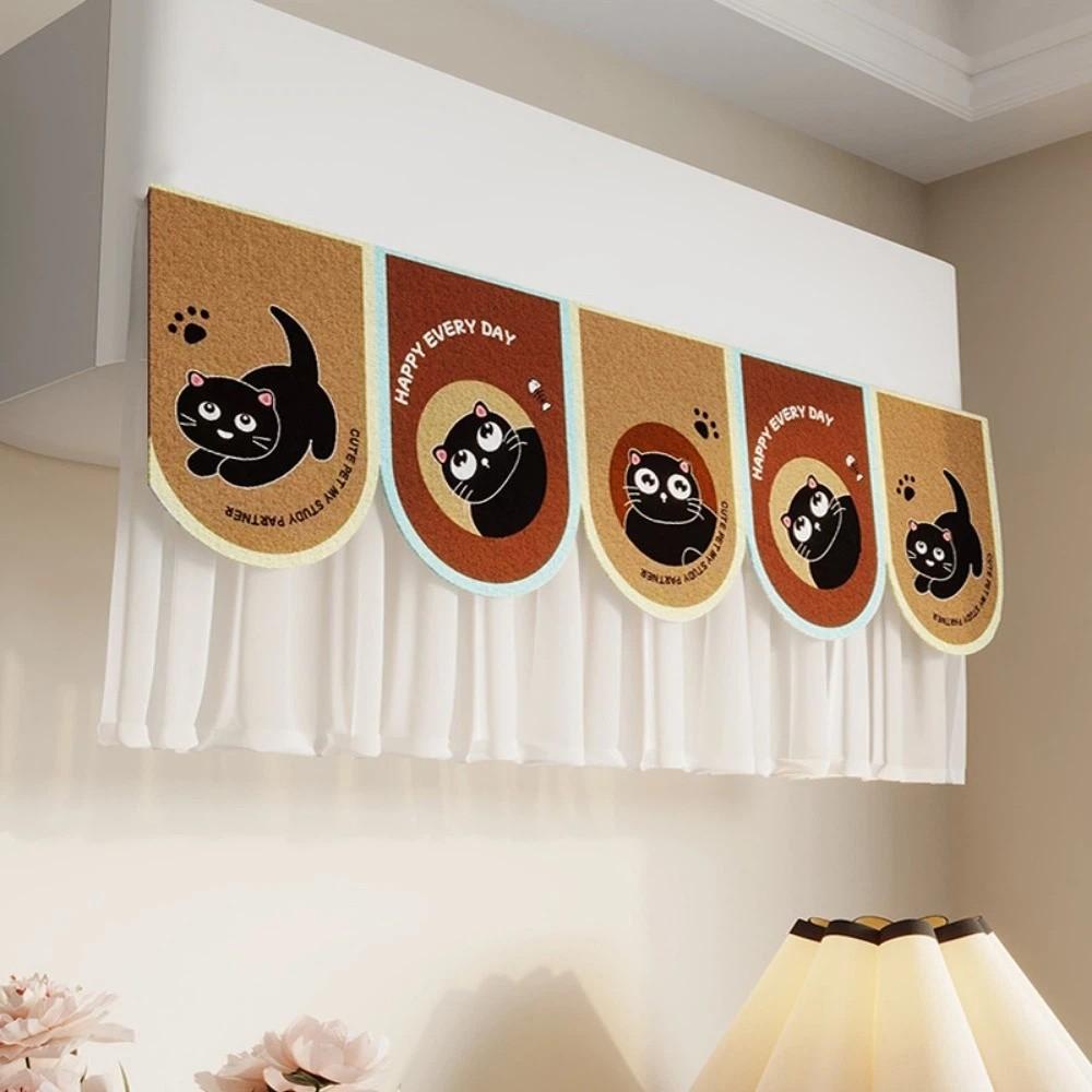 Anti-Direct Blowing AC Wind Deflector Curtain Self-Adhesive Air Outlet Cover  Bedroom