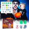 3D, 24pc Draw Halloween Glowing Gifts, Countdown Calendar