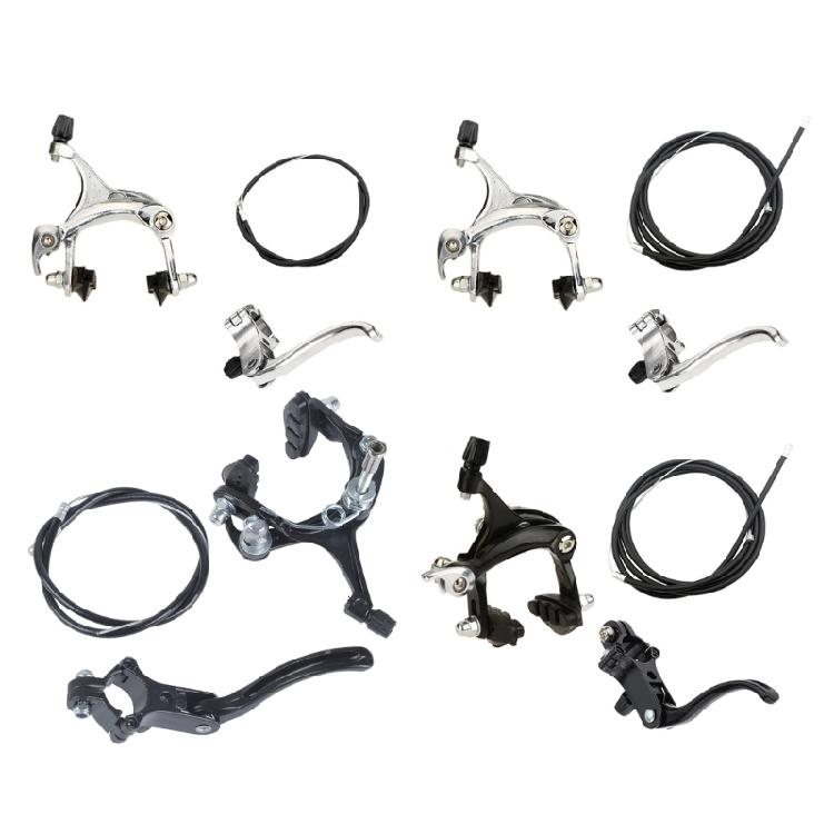 Road Bicycles Cruisers Brake Set Side Pull Brake Set Caliper Front/Rear Bicycles Caliper Brake Fixie Bicycles Brake Set