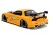 JADA TOYS Mazda FD3S HKS Tuned Yellow HKS Tuned JDM Tuners Mini Car 1/24 RX-7 [Item]