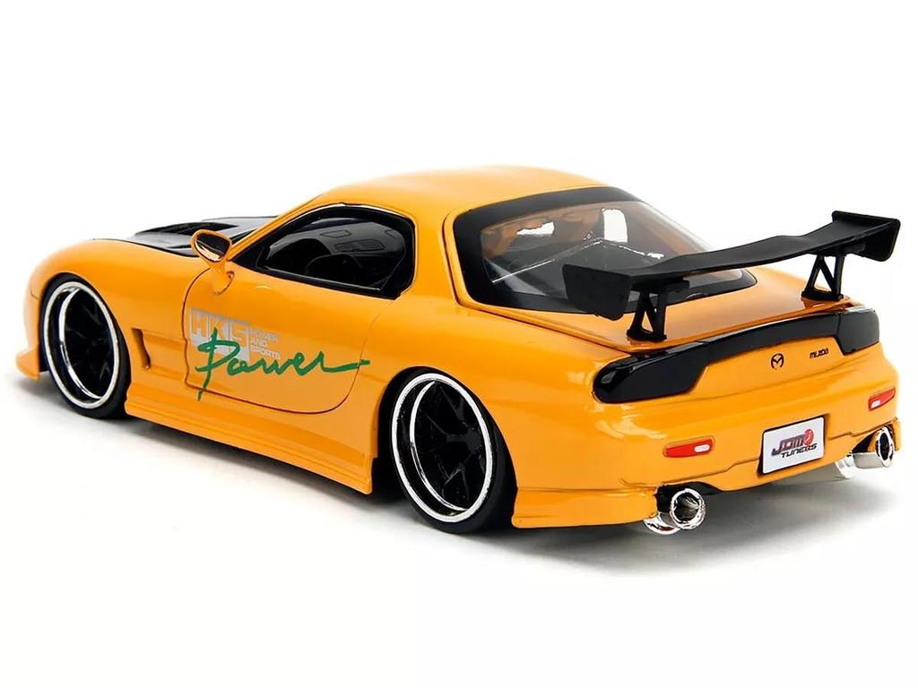 JADA TOYS Mazda FD3S HKS Tuned Yellow HKS Tuned JDM Tuners Mini Car 1/24 RX-7 [Item]