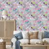 Colorful pattern wallpaper for living room and bedroom 50x1000