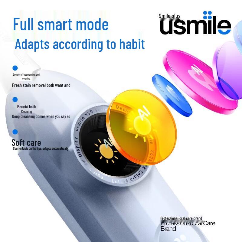 usmile Y30 Smart Electric Toothbrush CN plug (adapter included)