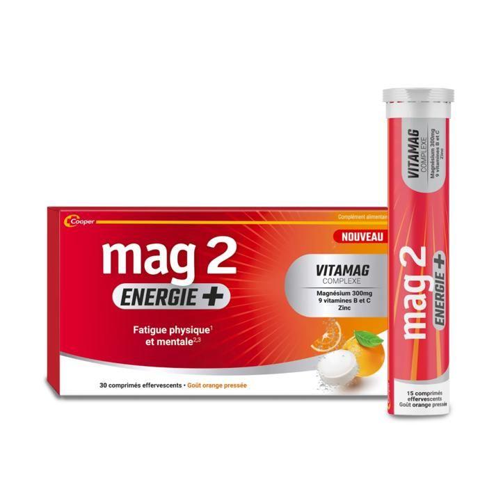 Orange Mag 2 Énergie+ 30 Comprimés Effervescents - Image 4