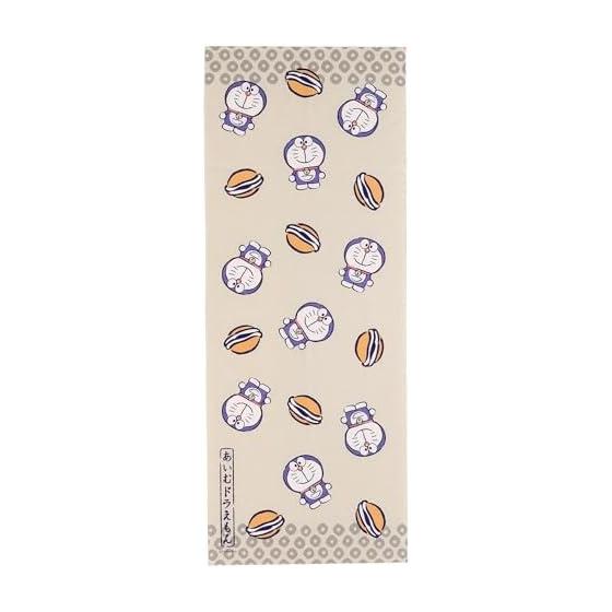 Marushin Tenugui Doraemon Wagokoro Dorayaki, Made in Japan, Souvenir, Oka Fabric