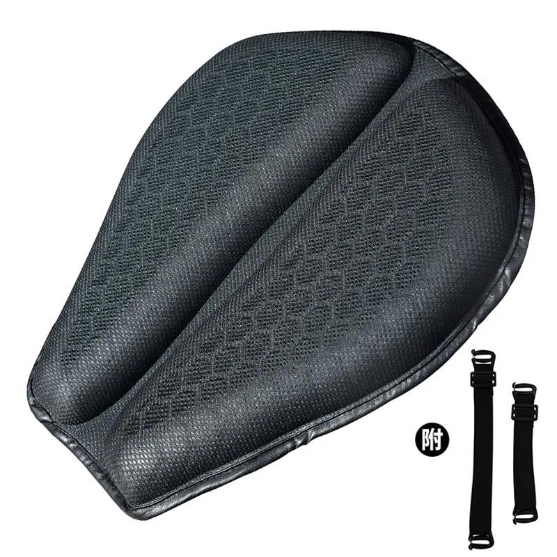 Foldable Motorcycle Gel Seat Cushion 3D Honeycomb Structure Shock Breathable Motorcycle Gel Seat Pad Gel Cushion For Seat Z6W5