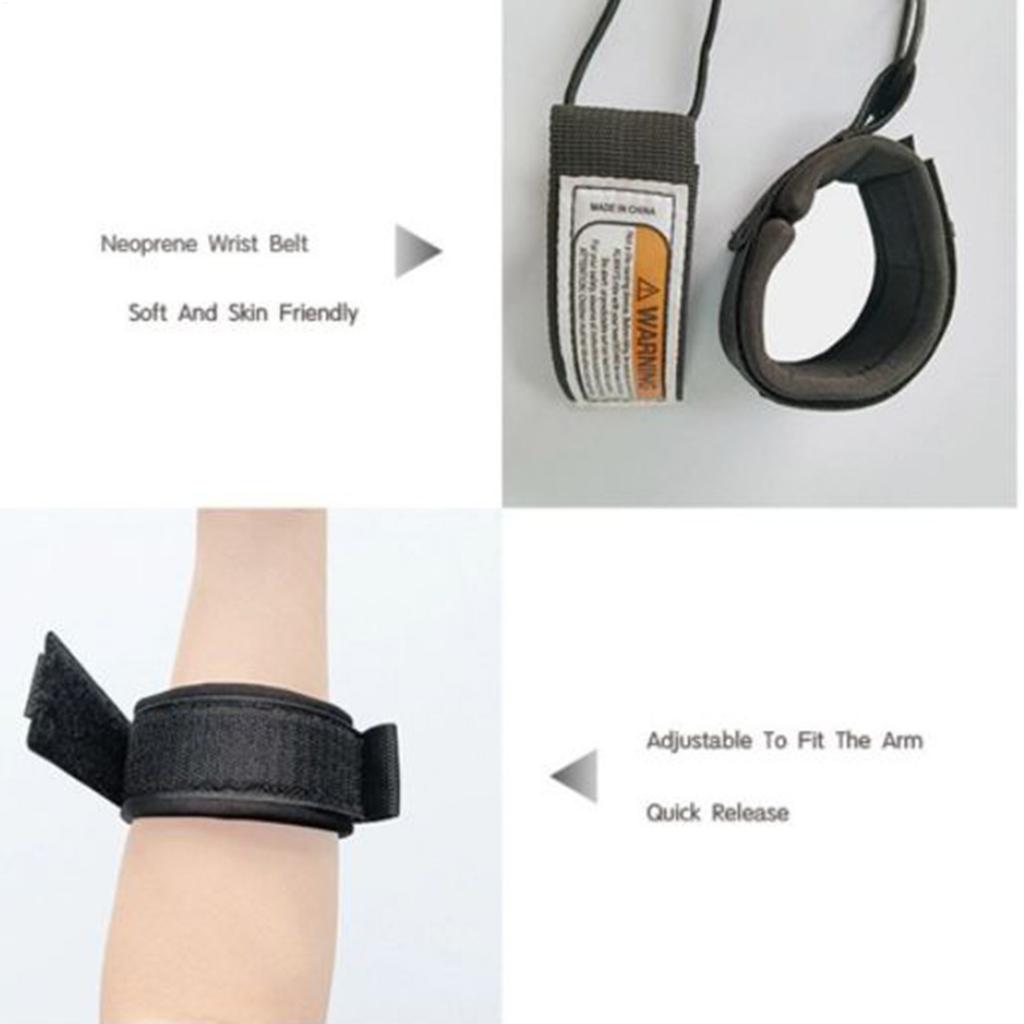 Surfing board safety hand rope Bodyboard Wrist Leash Floats Boards Surfboard Replacement Elastic Hand Strap Surfing Accessories