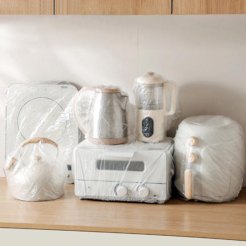 

10 шт. модный пылезащитный чехол одноразовый утолщенный защитный чехол для бытовой техники кухонный универсальный 60x70cm