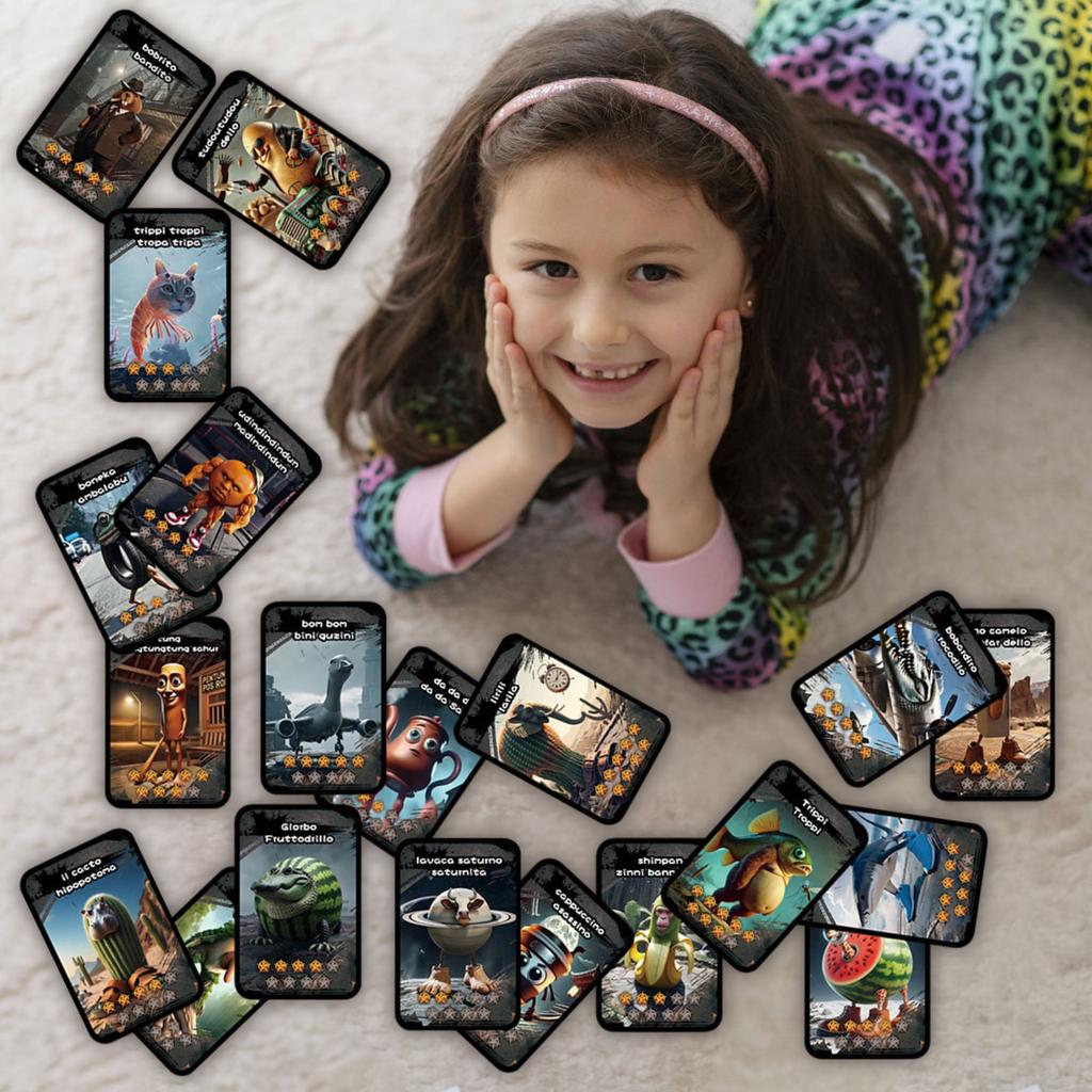 ShanHaiJing Power Cards English Version Children's Favorite Gift Card Game Toys Suitable For Party Games