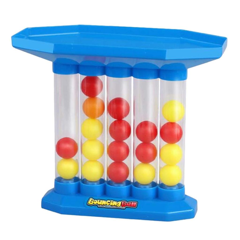 Gioco di Palla da Collegare, Giocattolo Interattivo da Rimbalzo per Scrivania, Gioco con 4 Tiri per Bambini Famiglia Età 3+ 5 6 7
