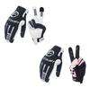 24 Neue fistplast Touchscreen hohe Qualität zweifarbig Reiten Outdoor Motocross lange Finger tragende Handschuhe
