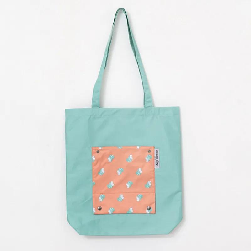 

Мультяшный Животный Водонепроницаемый Мешок для Хранения Одежды Органайзер Дорожный Складной Сумка для Покупок На Плечо Хранение Сумка Многоразовые Хранилища для Одежды Артефакт 42*32*10cm