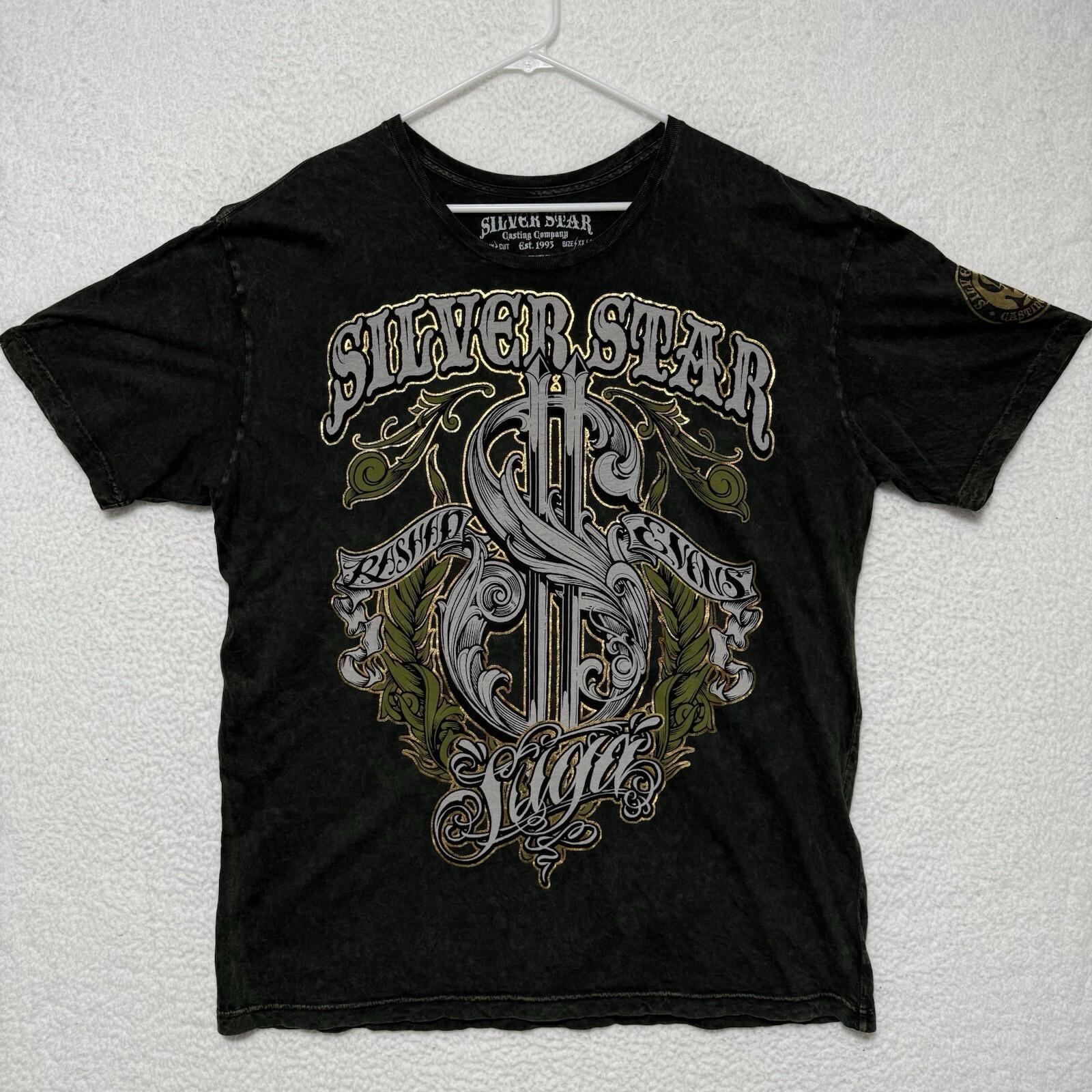 Silver Star x Rashad Evans UFC 108 Walkout Shirt Men’s Black Rare Size XXL Unisex T-Shirt S