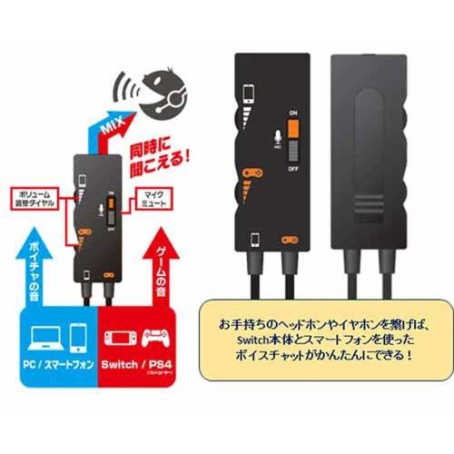 Aclas Stereo audio mixer for Switch/PS5/PS4 controllers
