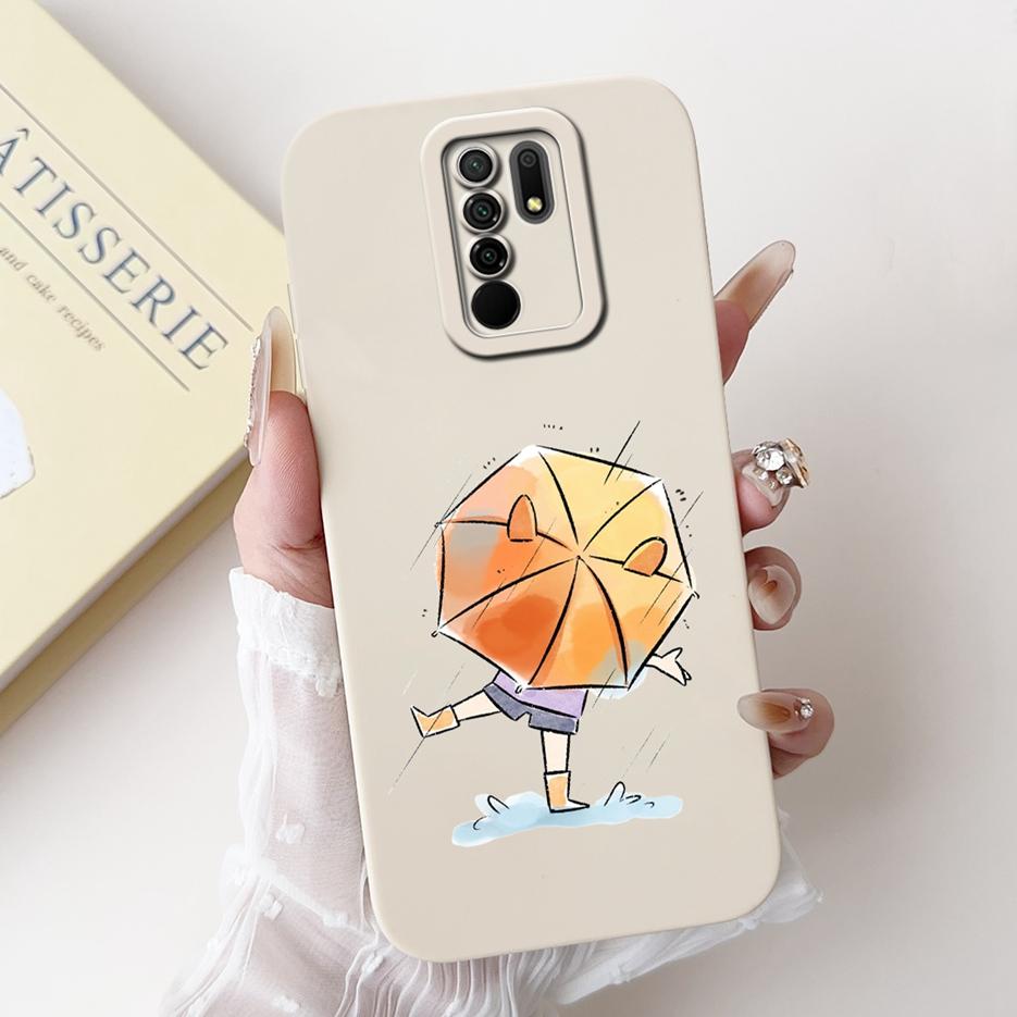 For Xiaomi Redmi 9 Case Stylish Candy Painted Cover Soft TPU Phone Case For Xiaomi Redmi 9 Prime Redm9 Back Covers 6.53'' Bumper