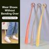 1/2 Pièces en Plastique Extra Longues Tire-chaussures Ménage Long Manche Souleveur Femme Enceinte Personnes Âgées Personnes Paresseuses Tire-chaussures Suspendable