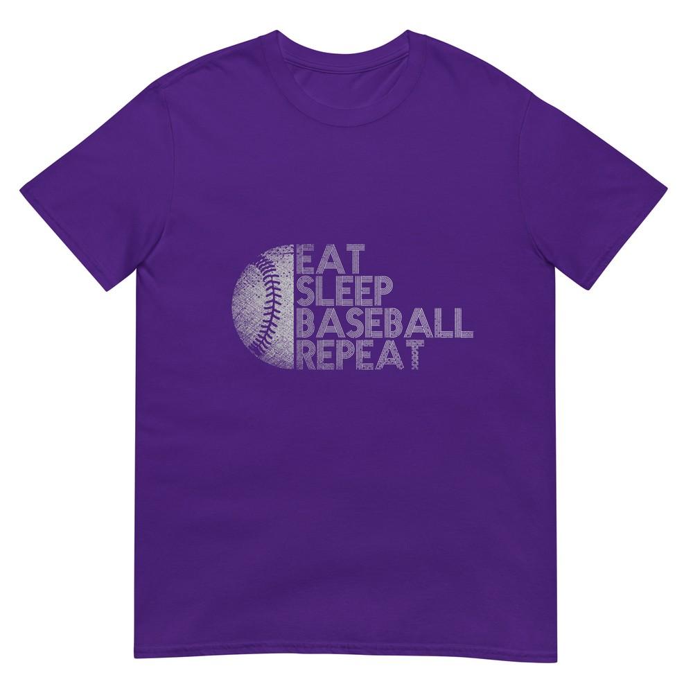 Eat Sleep Baseball Repeat Baseball Player Funny Baseball TShirt