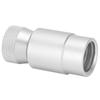 Soda CO2 Adapter Valve Connector Set ASA 1/4BSPP-TR21-4 Filling Accessory Silver