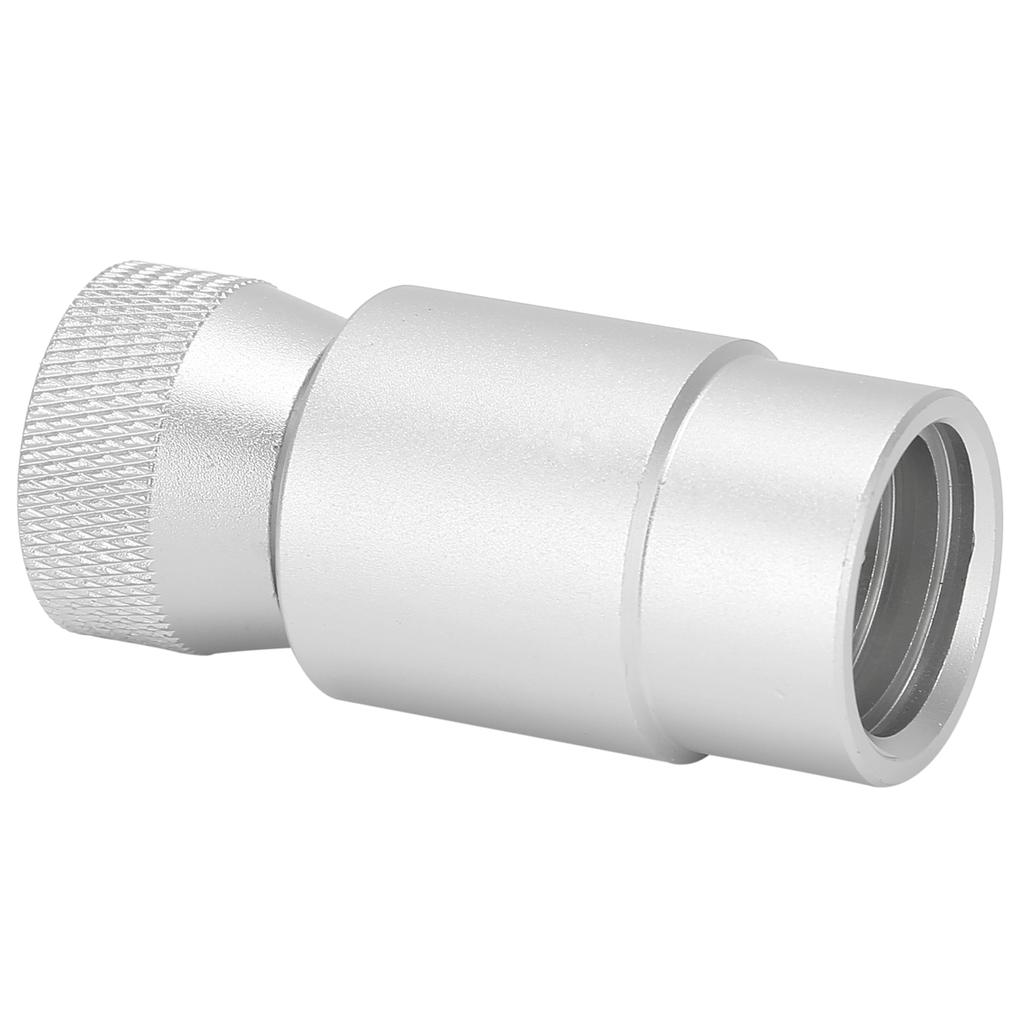 Soda CO2 Adapter Valve Connector Set ASA 1/4BSPP-TR21-4 Filling Accessory Silver