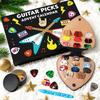 Noel Gitar Penaları Advent Takvimi Hediyeleri 2025 Çocuk Yetişkin Yılbaşı Geri Sayım Müzik Hediyesi Kapalı Kutu Çalgıcı Sürpriz Aksesuarlar