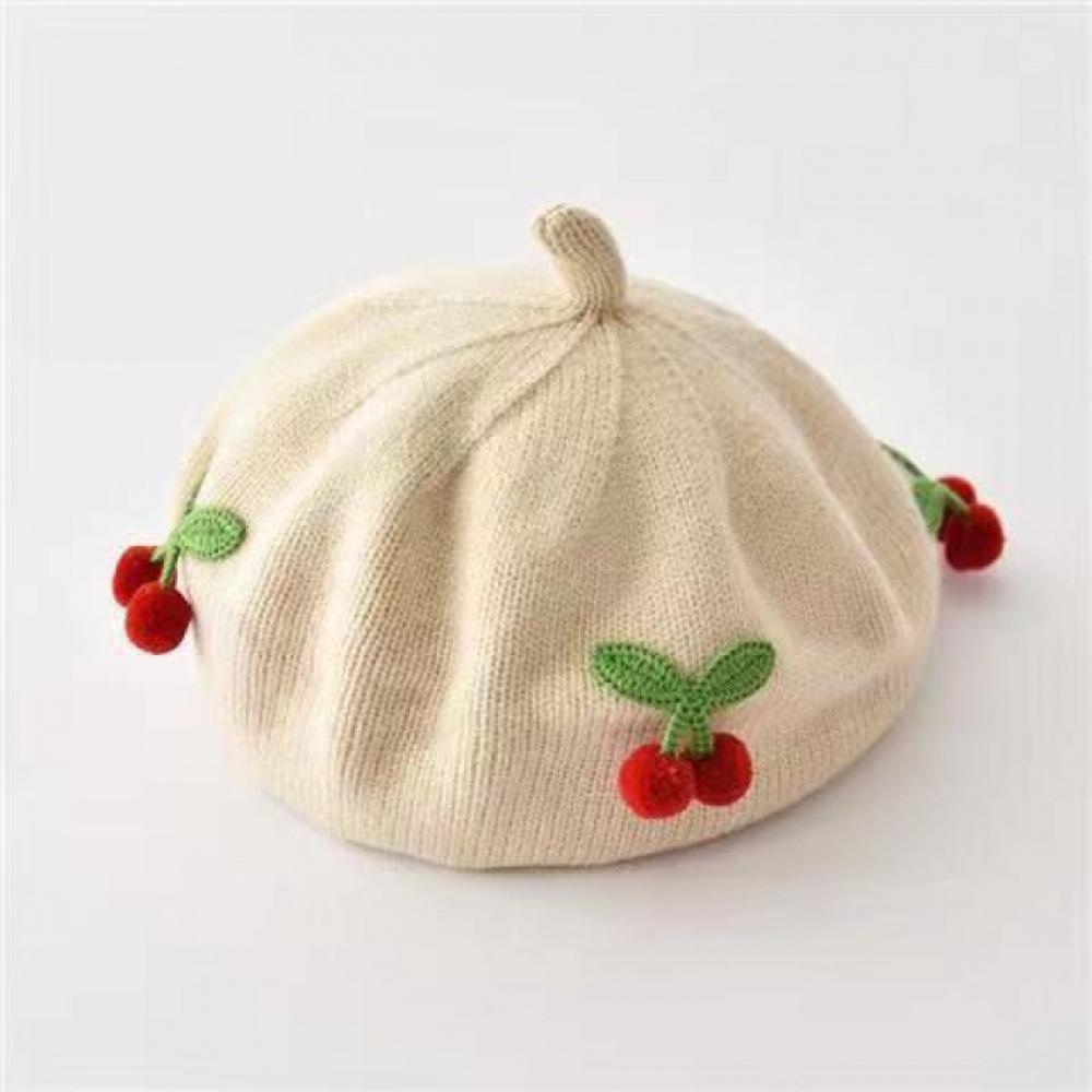 Winter Knitted Pumpkin Hat Windproof Newborn Bonnet Hats Cute Infant Beanie Cap  Winter/Autumn