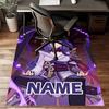 Custom Genshin Impact Mat Personalized Name, Polyester Washable Indoor Entryway Rug, Gift for Christmas, Easter, Thanksgiving Day