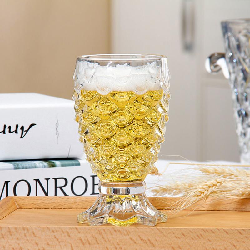 6pcs Set Mermaid Glass Cup 8.1 Oz Fish Scale Glass Cup 235ml Drinkware Ice Cream Juice Lemon Water Mugs Giving Gifts To Friends