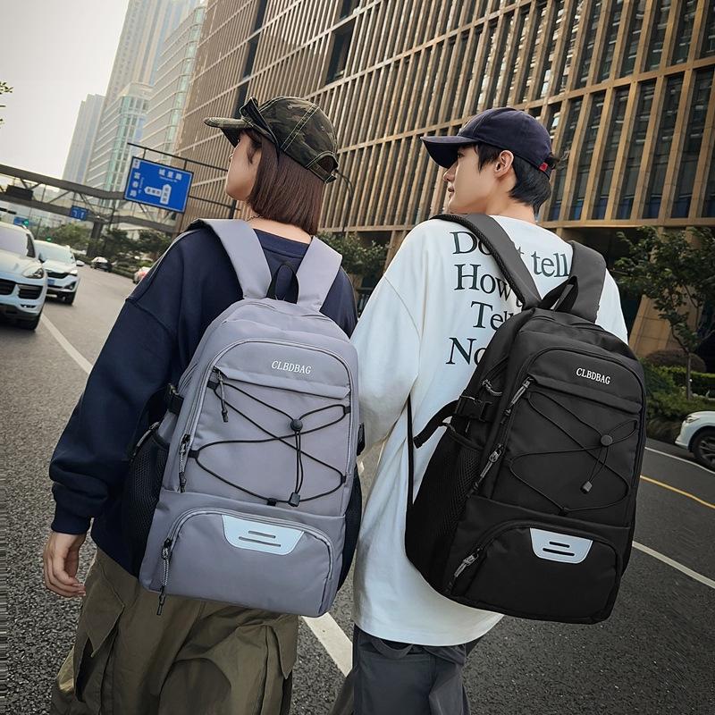 Backpack Sports Outdoor Large Capacity Backpack Simple Men and Women Commuter Student School Bag Travel Bag