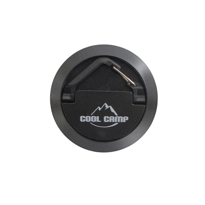 COOLCAMP Magnetic Suction Cup Hook for Tent Awning, Car Camping, Rope Fixing, and Light Hanging