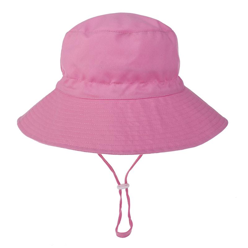Spring Summer Baby Cap Quick Dry Toddler Sun Hat Adjustable Girls Boys Travel Beach Bucket Hat
