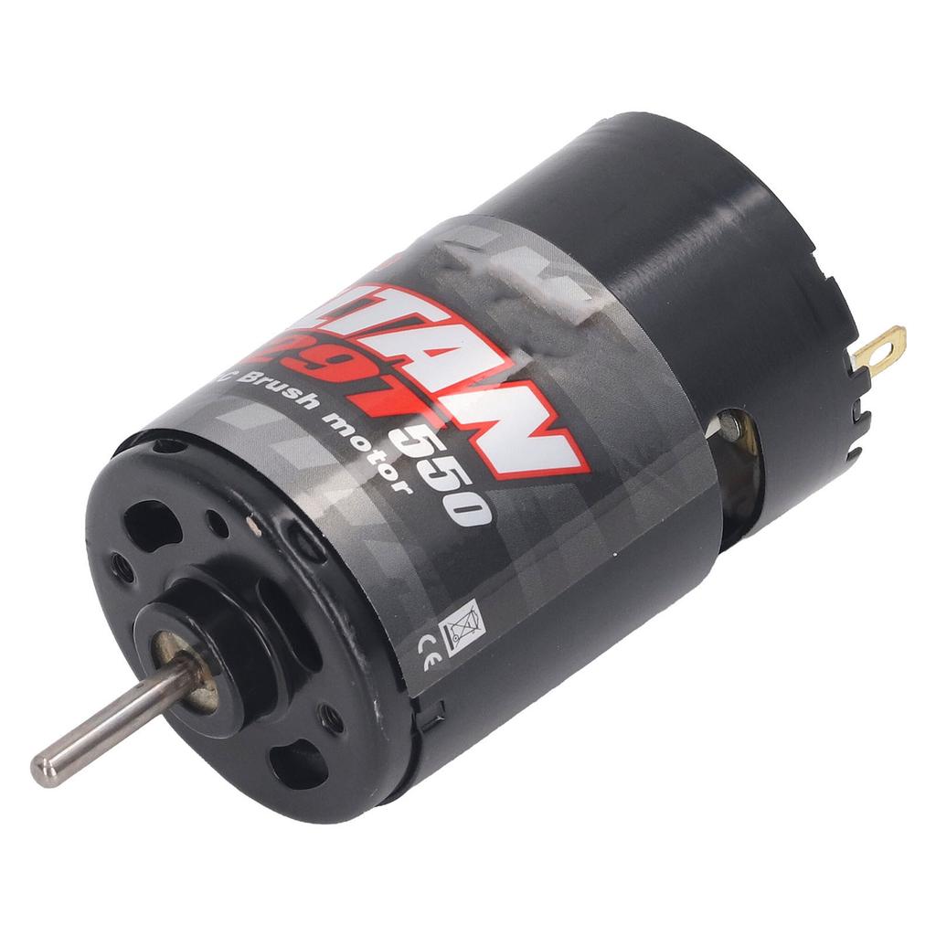 RC Brushed Motor with 1 3 Reduction Gearbox 550 Universal Brushed Motor for Electric Car Truck Boat 29T