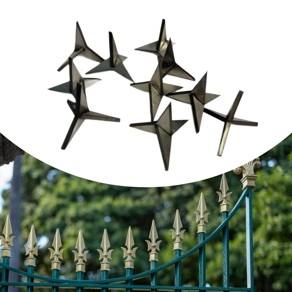 30 st Stöldskydd Metall Säkerhetsspikar Markpinnar för Staket, Murar, Grindar
