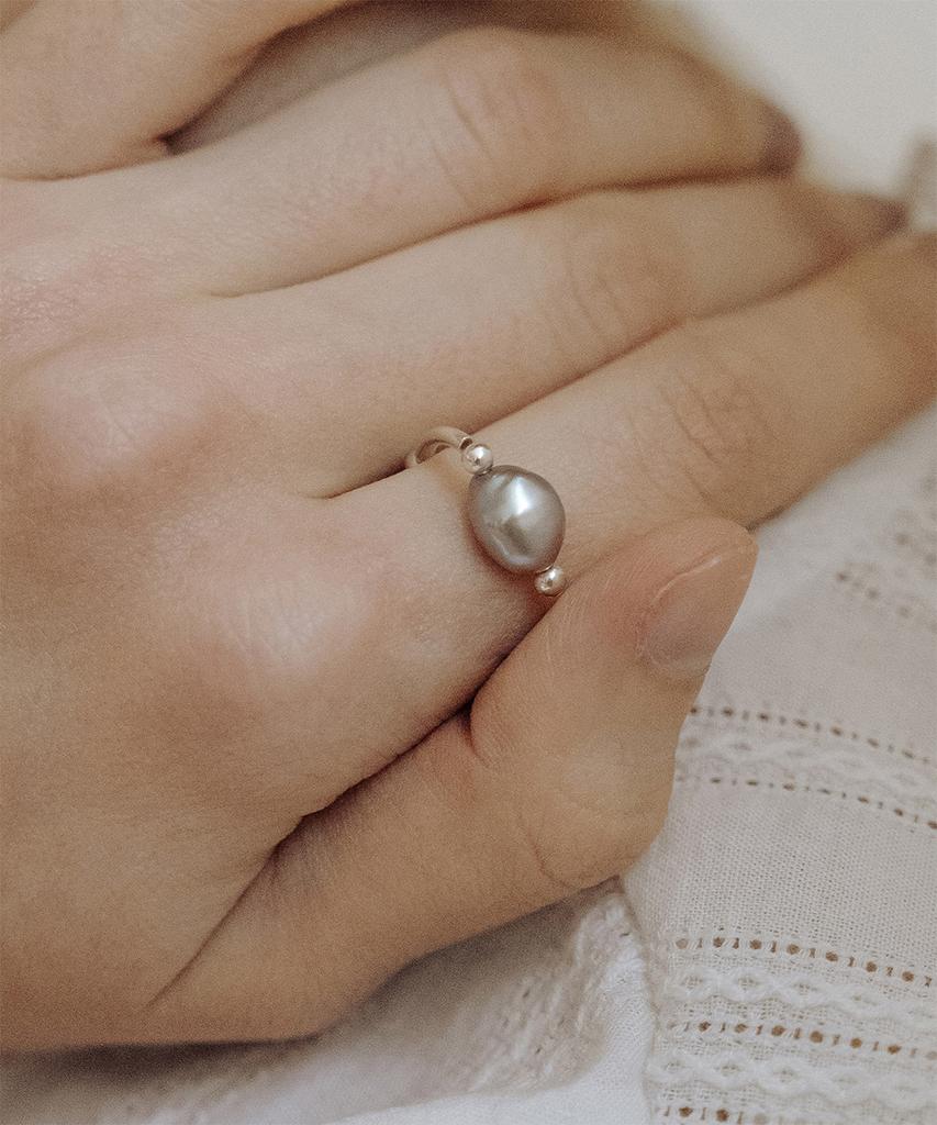 Has Hml012 Pearl Bead Ring