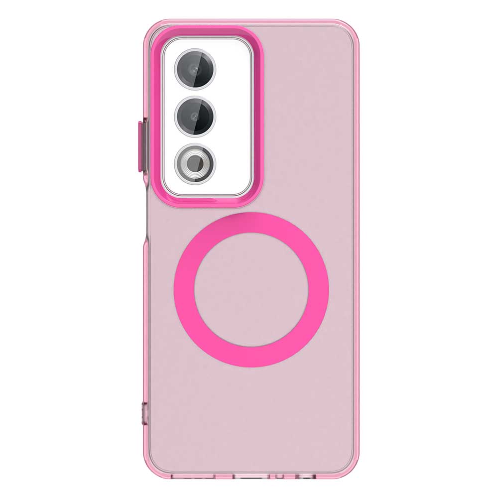 Magsafe Matte Phone Case For Oppo A3 Pro Protective Case Magnetic Wireless Charging For Oppo A80 5G Shockproof Back Cover