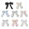 Beaded Bowknot Decorative Bows Beautiful Bowknot with Beads Handmade Bows for Bag Cards Clothes Wedding Decoration