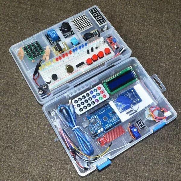 NAJNOWSZY zestaw startowy RFID do Arduino UNO R3 Ulepszona wersja Learning Suite z pudełkiem detalicznym
