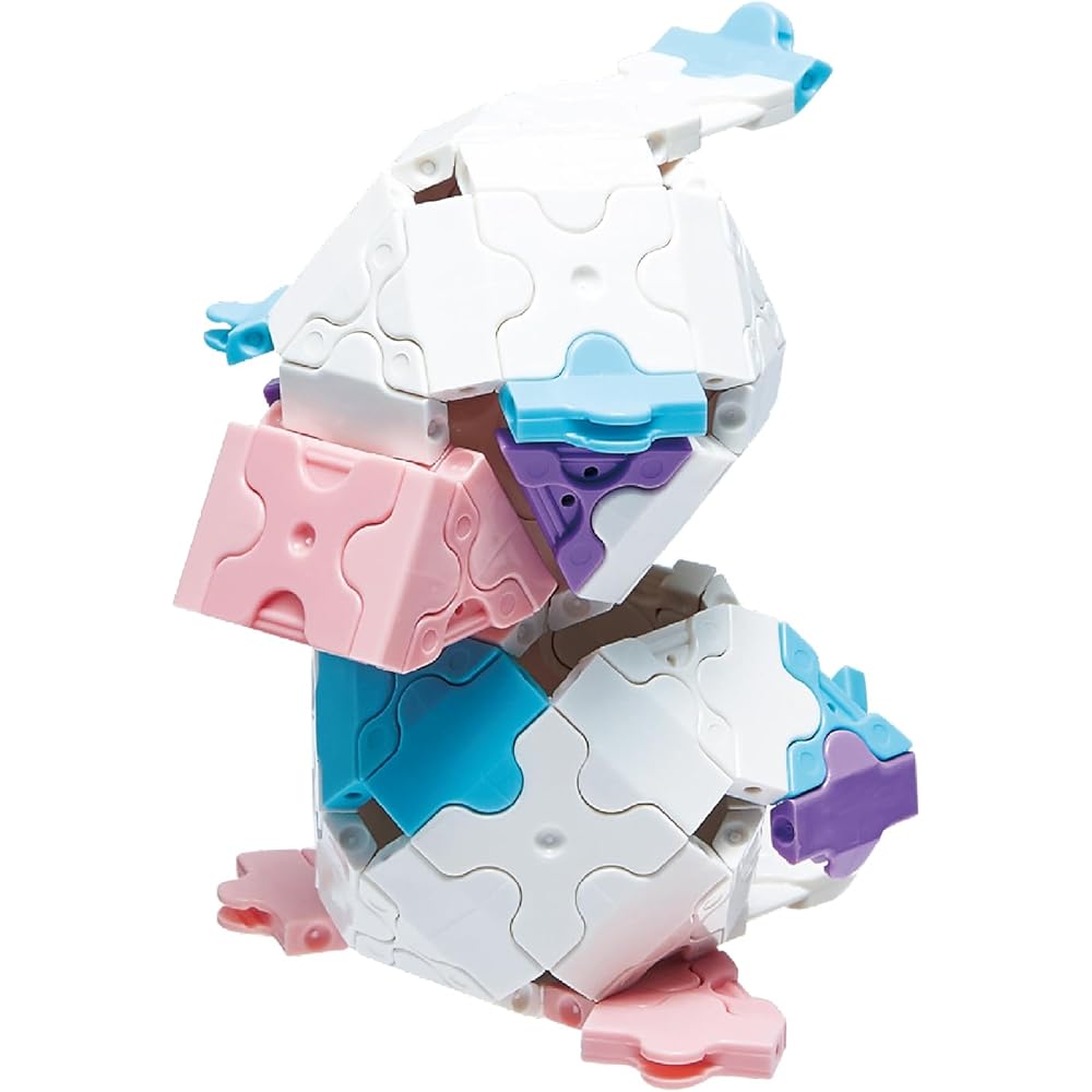 Yoshiritsu LaQ Coleção Doce Castelo Cintilante Conjunto de Blocos de Construção de Plástico 700 peças