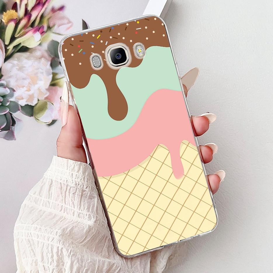 For Samsung Galaxy J3 J5 J7 2016 Case J320F J510F J710F New Luxury Painted Cover Soft Slim Phone Case For Samsung J7 2016 Fundas
