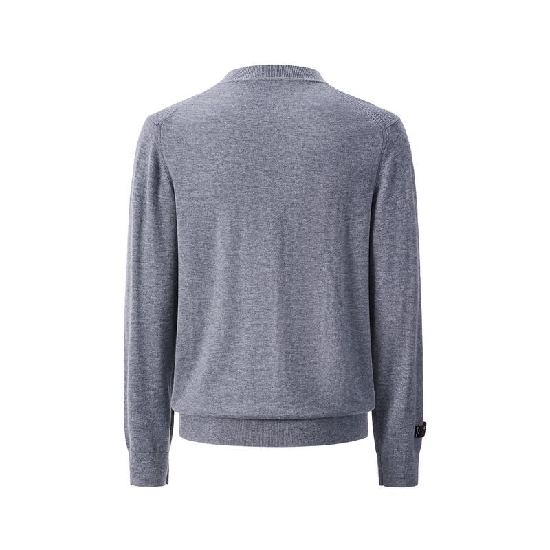 Giovanni Valentino Men's 100% Wool Crew Neck Sweater