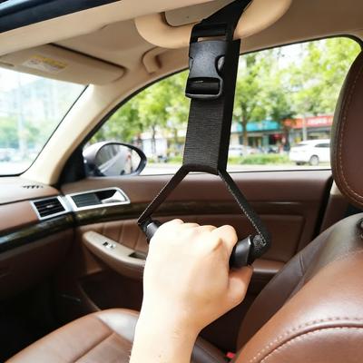 Adjustable Car Door Handle Assist Standing Aid | Ergonomic Nylon Grip Heavy-Duty Vehicle Entry Exit Support Sturdy Base Easy Installation