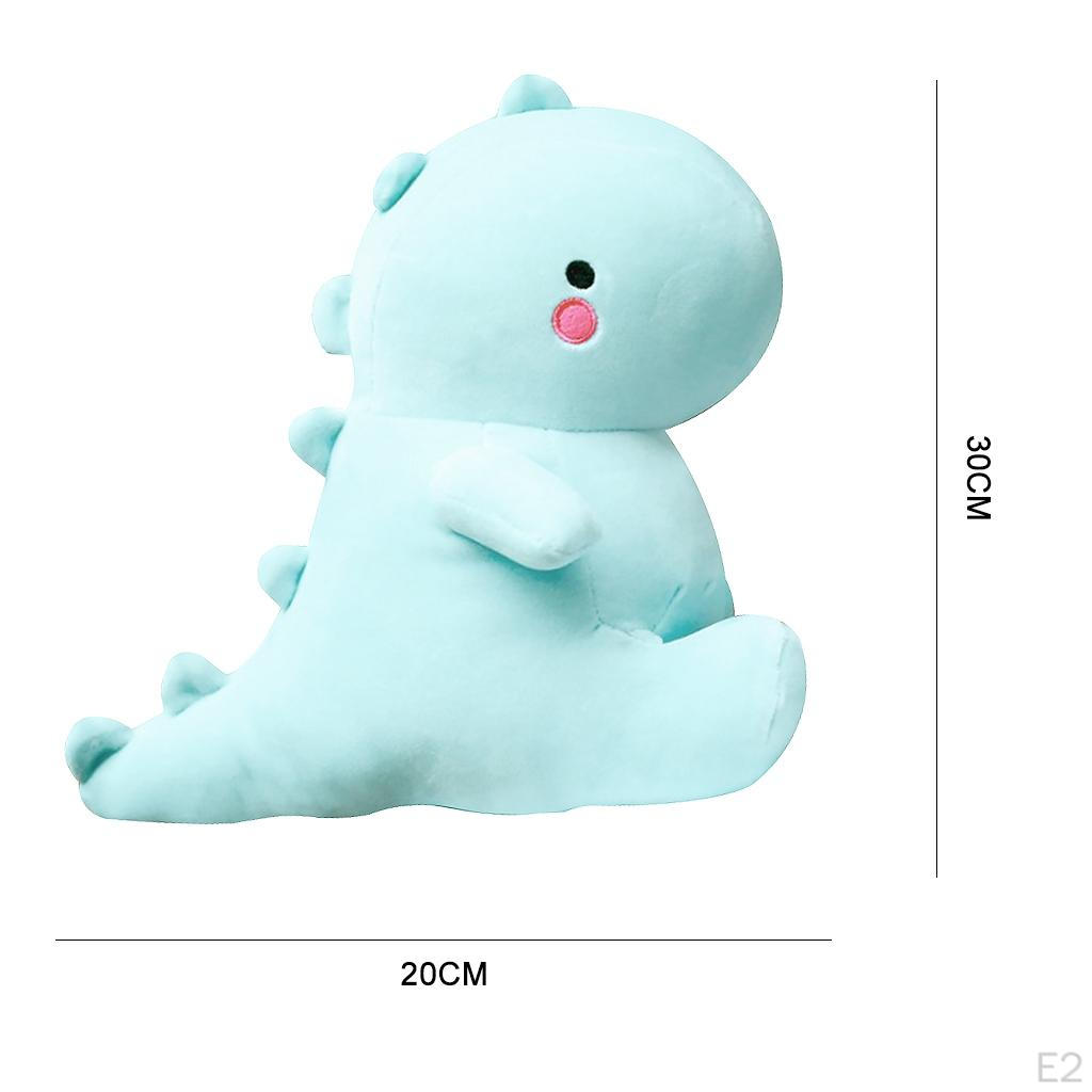 Lovely Stuffed Dinosaur Plush Doll Kids Huggable Toy Sleep Pillow Home Decor 30cm