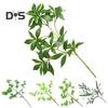 Artificial Greenery Branches Faux Greenery Stems Fake Leaves Artificial Foliage Twig Plants for Home Office Wedding Decor Vase Filler